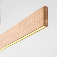 Pakabinamas LED šviestuvas PRIMA WOOD 24 W, natūralus medis - Nuotrauka 6