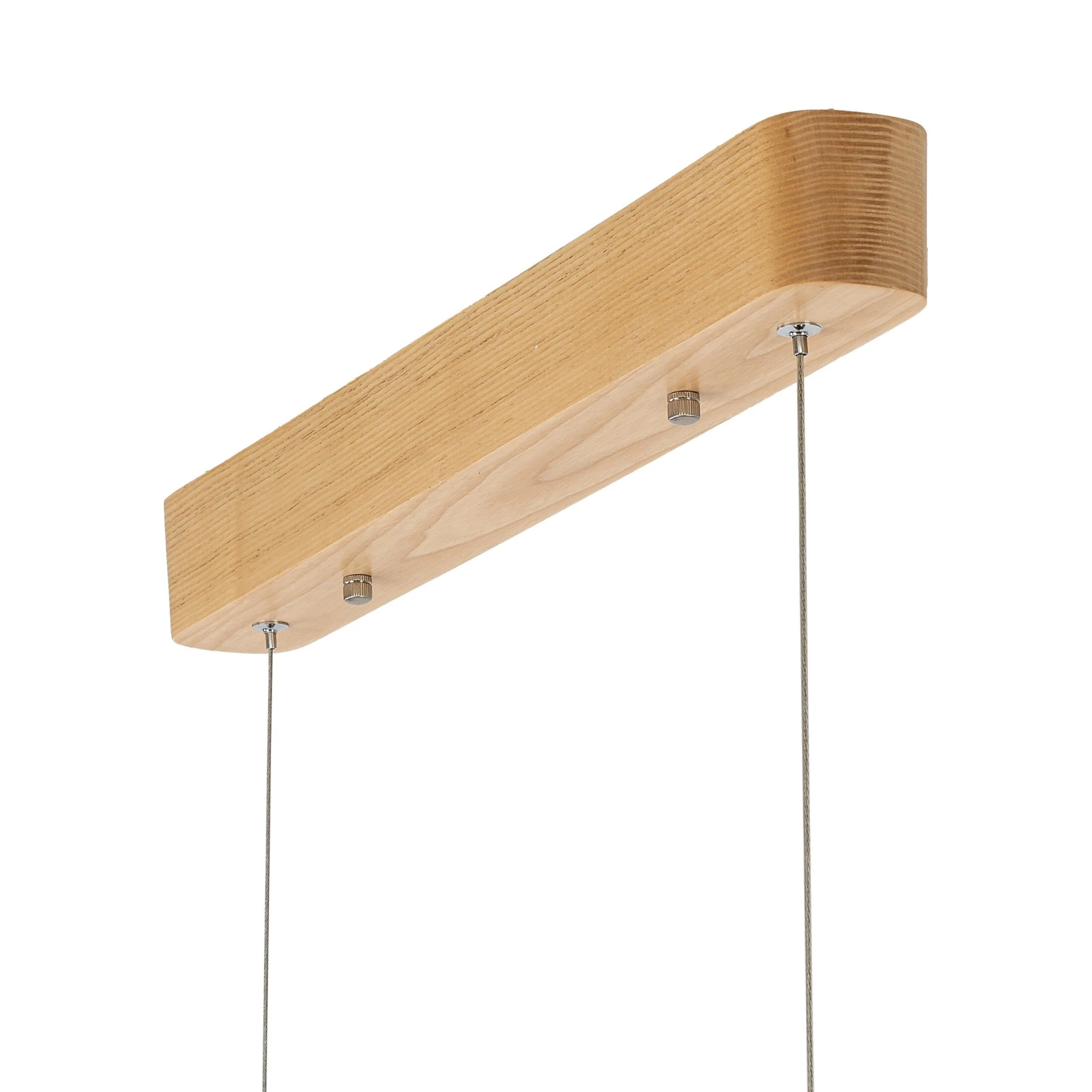 Pakabinamas LED šviestuvas PRIMA WOOD 24 W, natūralus medis