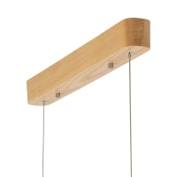 Pakabinamas LED šviestuvas PRIMA WOOD 24 W, natūralus medis - Nuotrauka 7