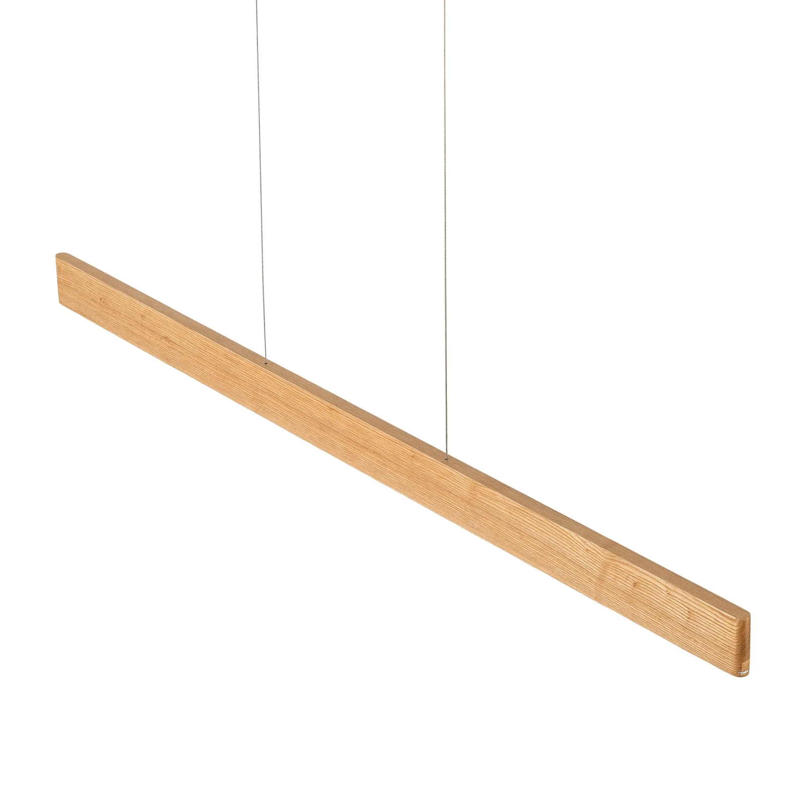 Pakabinamas LED šviestuvas PRIMA WOOD 24 W, natūralus medis