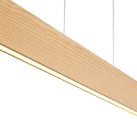 Pakabinamas LED šviestuvas PRIMA WOOD 24 W, natūralus medis - Nuotrauka 11