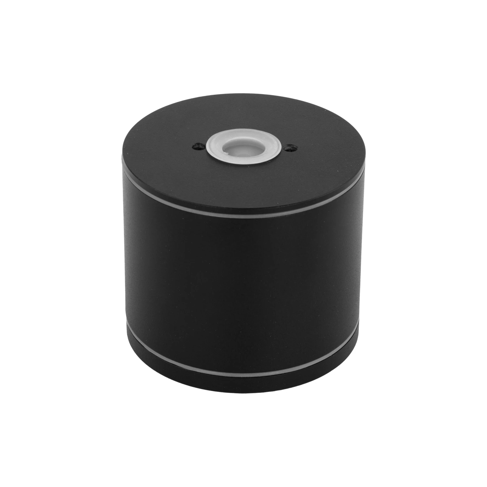 Ceiling light 11 W – cylindrical, black, GX53