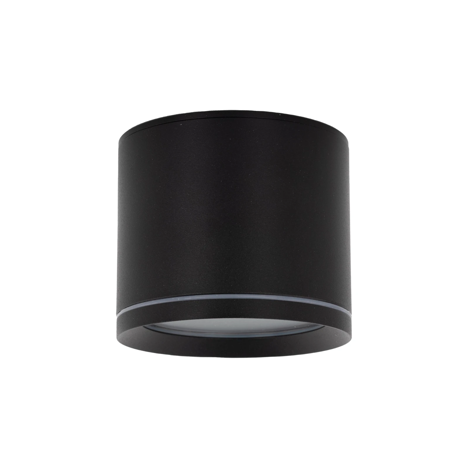 Ceiling light 11 W – cylindrical, black, GX53