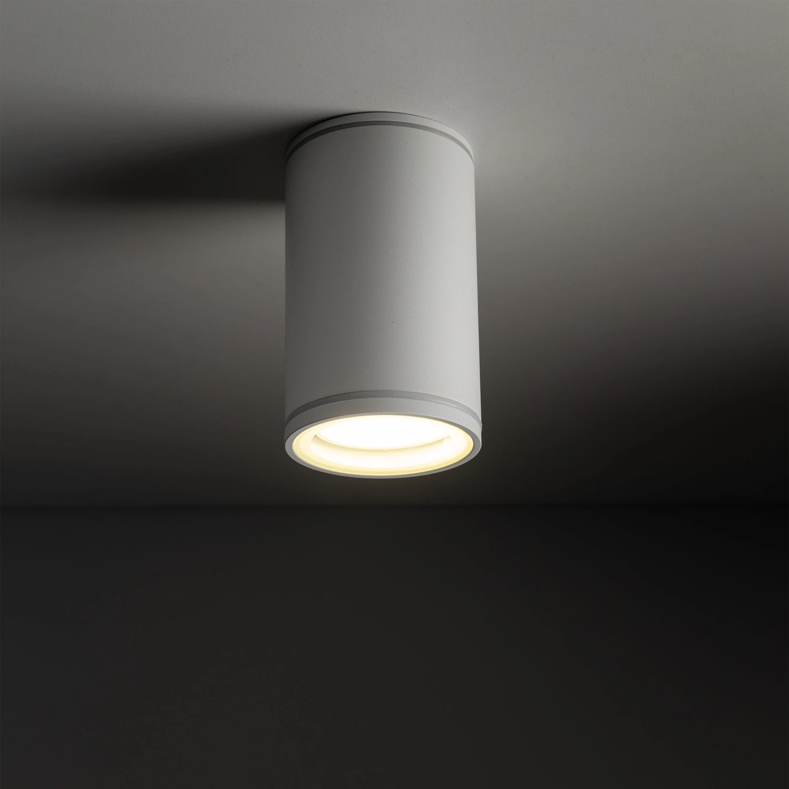 Ceiling light 10 W – cylindrical, white, GU10