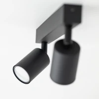 NEX ceiling light 2xGU10 – linear, black, adjustable - Image 3