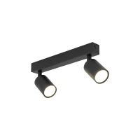 NEX ceiling light 2xGU10 – linear, black, adjustable - Image 4