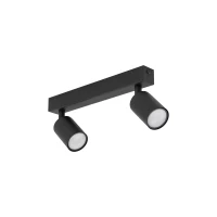 NEX ceiling light 2xGU10 – linear, black, adjustable - Image 2