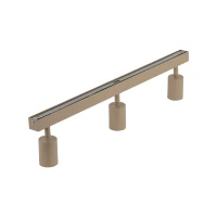 Ceiling light 3xGU10 – linear, beige, adjustable - Image 3