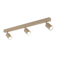 Ceiling light 3xGU10 – linear, beige, adjustable - Image 5