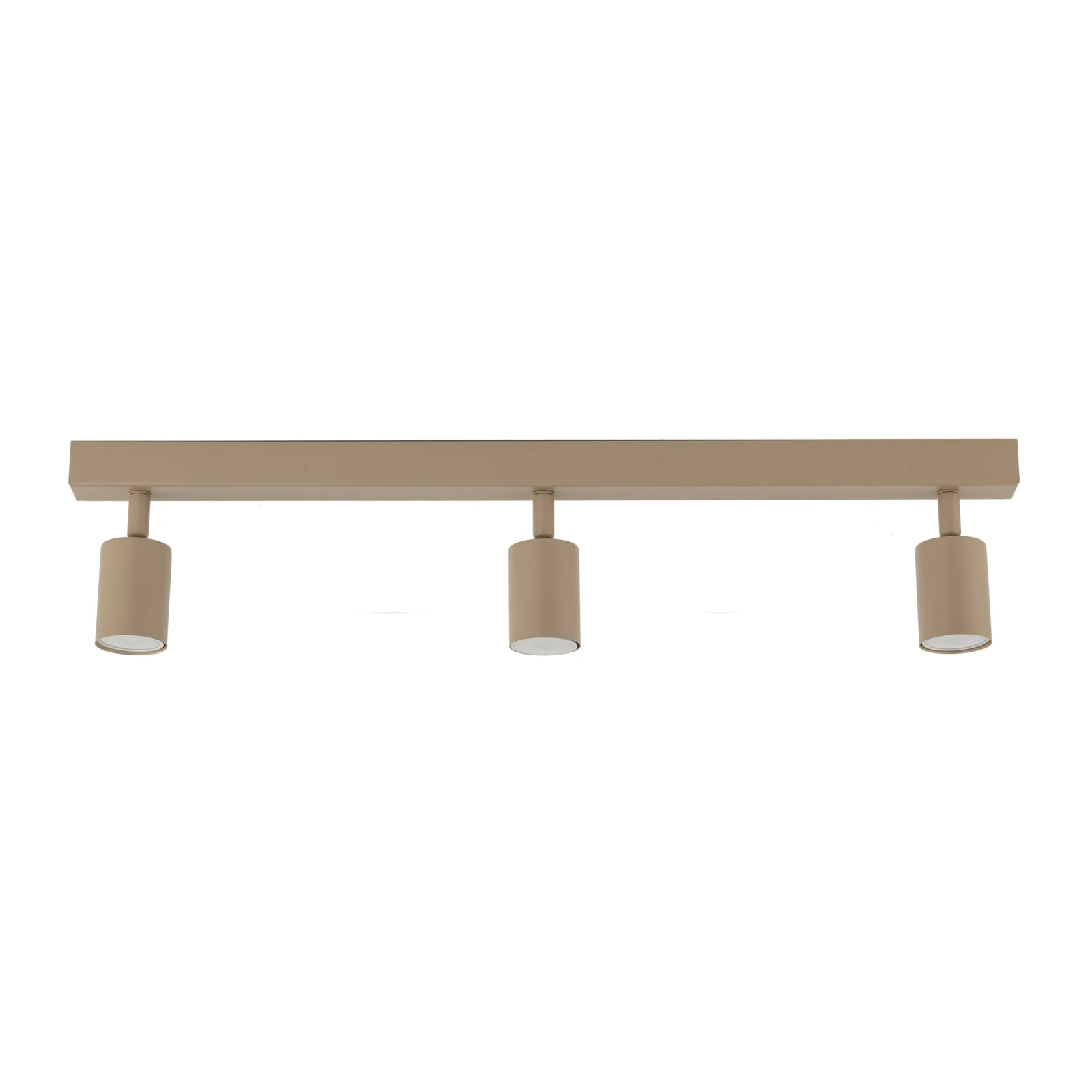 Ceiling light 3xGU10 – linear, beige, adjustable