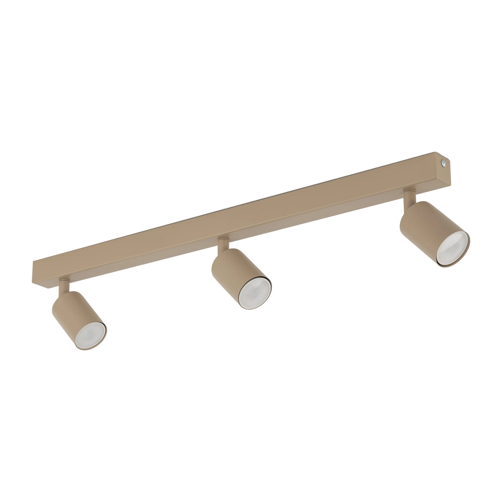 Ceiling light 3xGU10 – linear, beige, adjustable