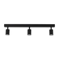 NEX ceiling light 3xGU10 – linear, black, adjustable - Image 5