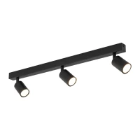 NEX ceiling light 3xGU10 – linear, black, adjustable - Image 2