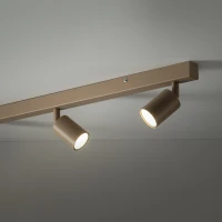 Ceiling light 4xGU10 – linear, beige, adjustable - Image 4