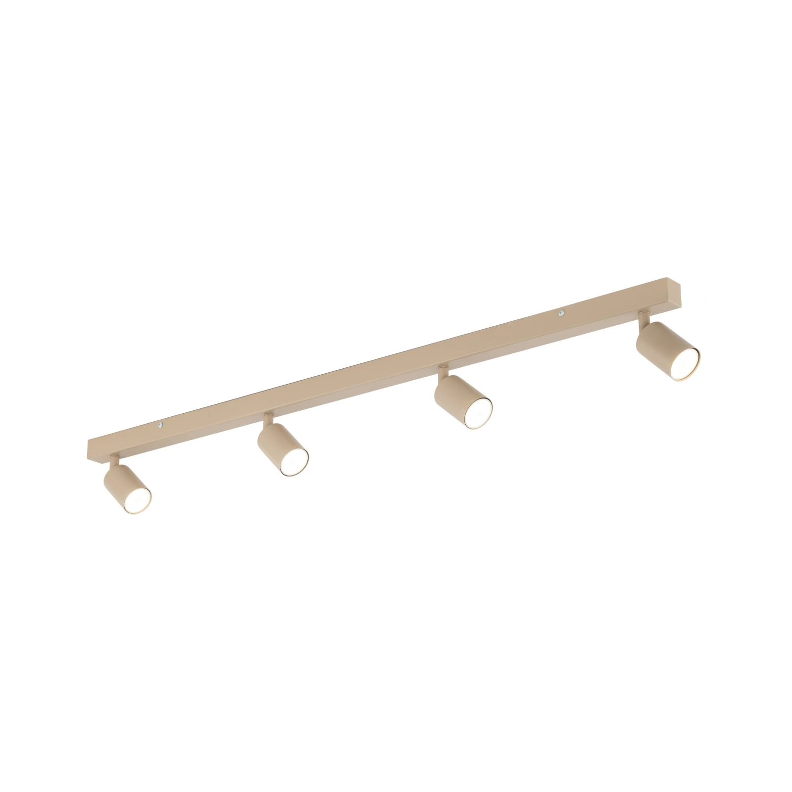 Ceiling light 4xGU10 – linear, beige, adjustable