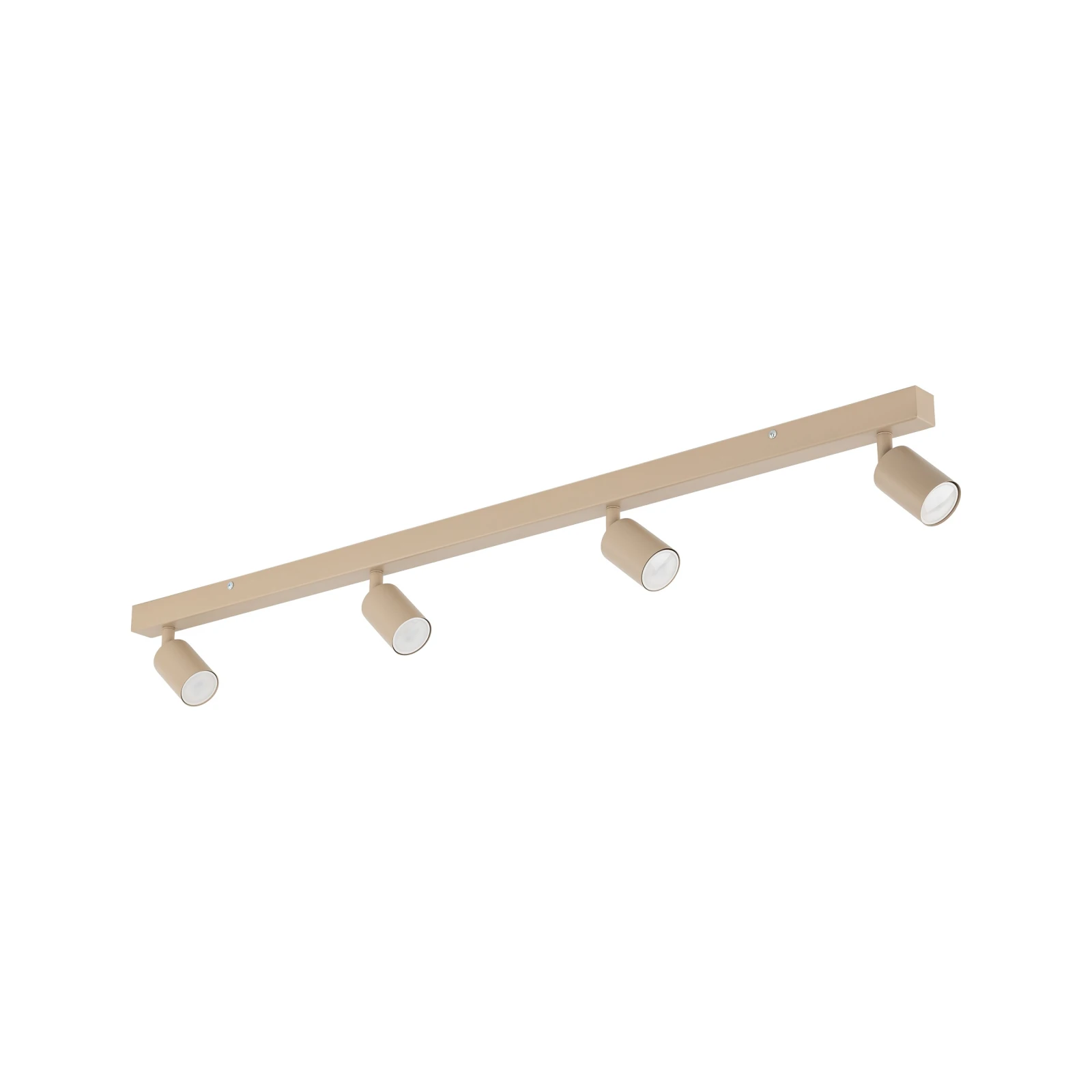 Ceiling light 4xGU10 – linear, beige, adjustable