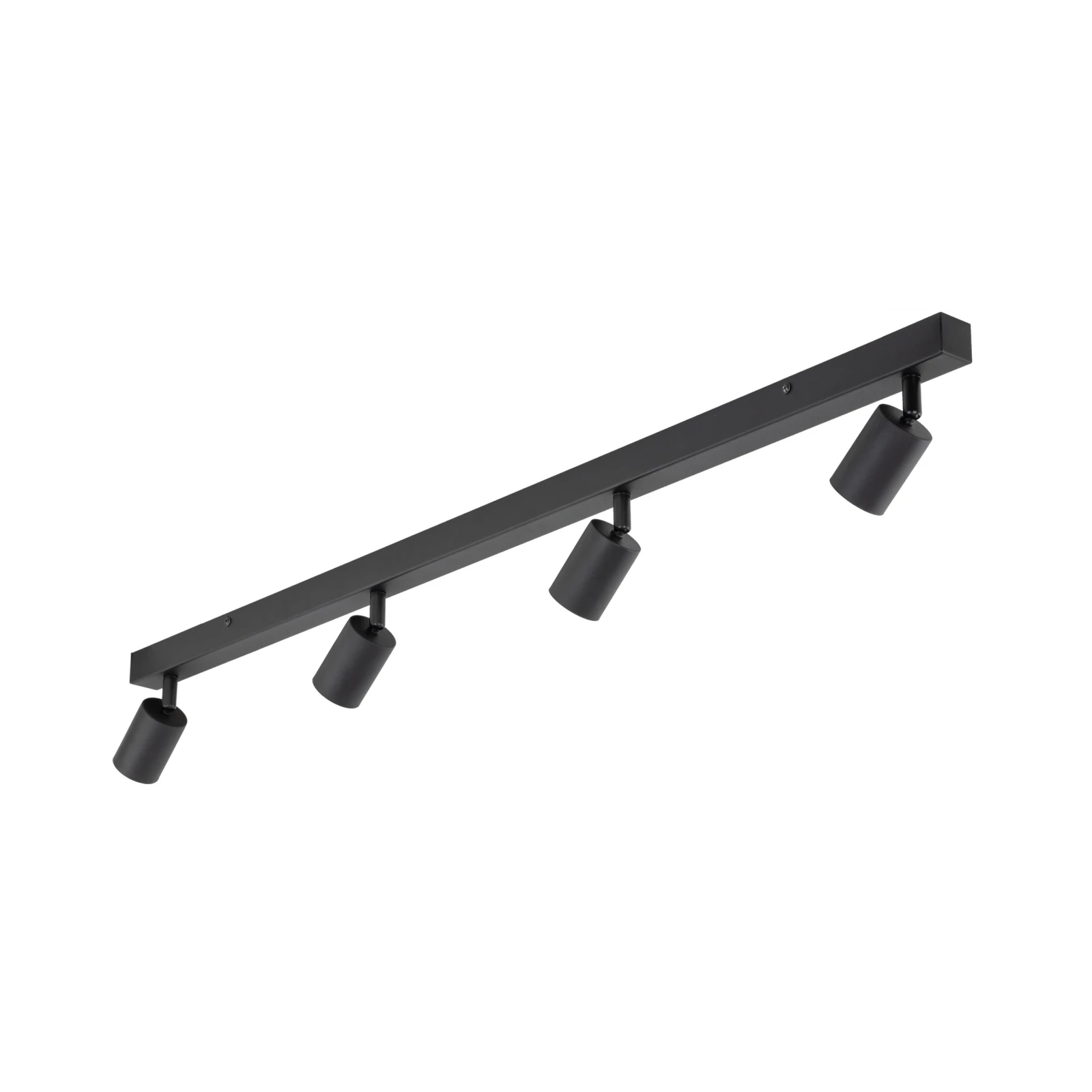 NEX ceiling light 4xGU10 – linear, black, adjustable