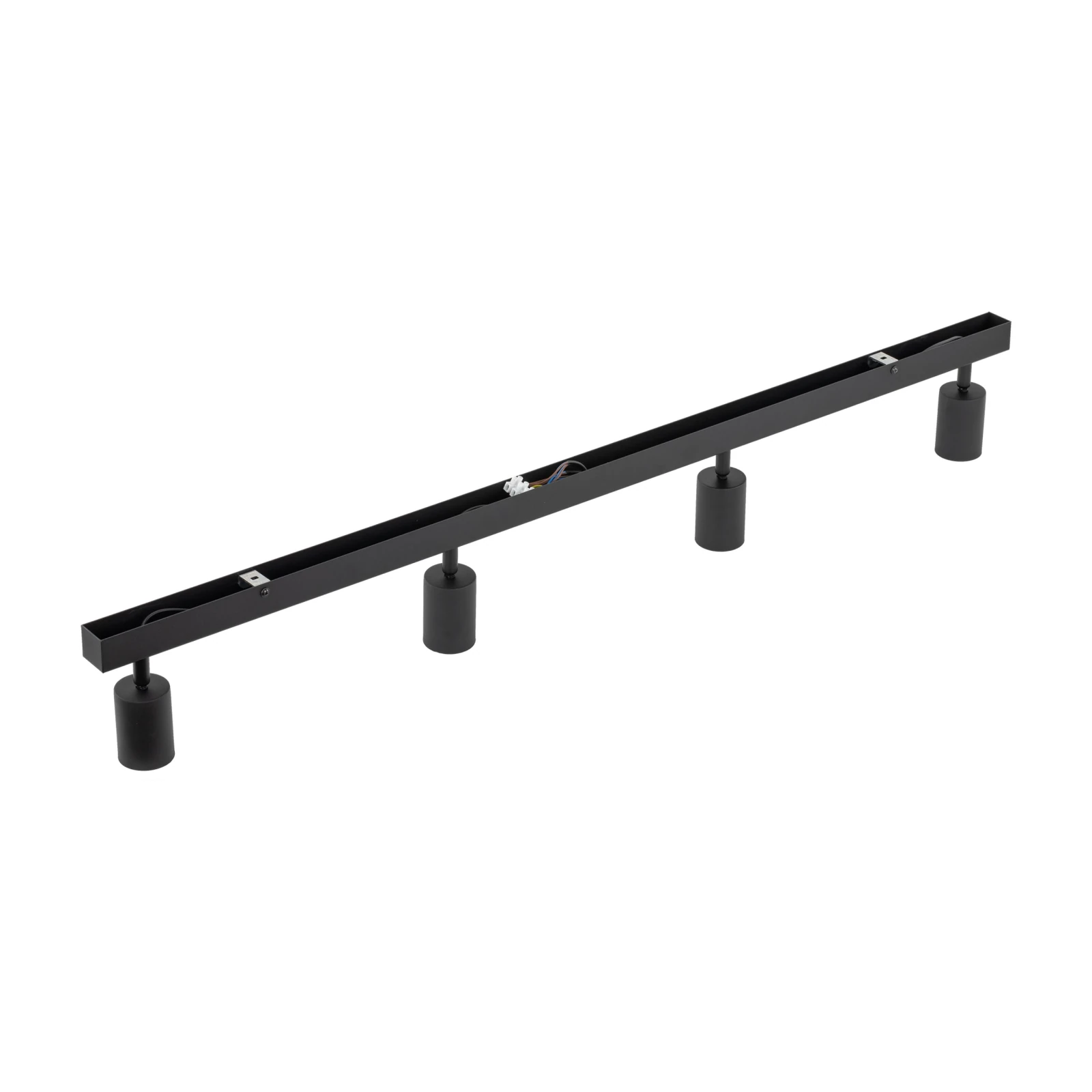 NEX ceiling light 4xGU10 – linear, black, adjustable