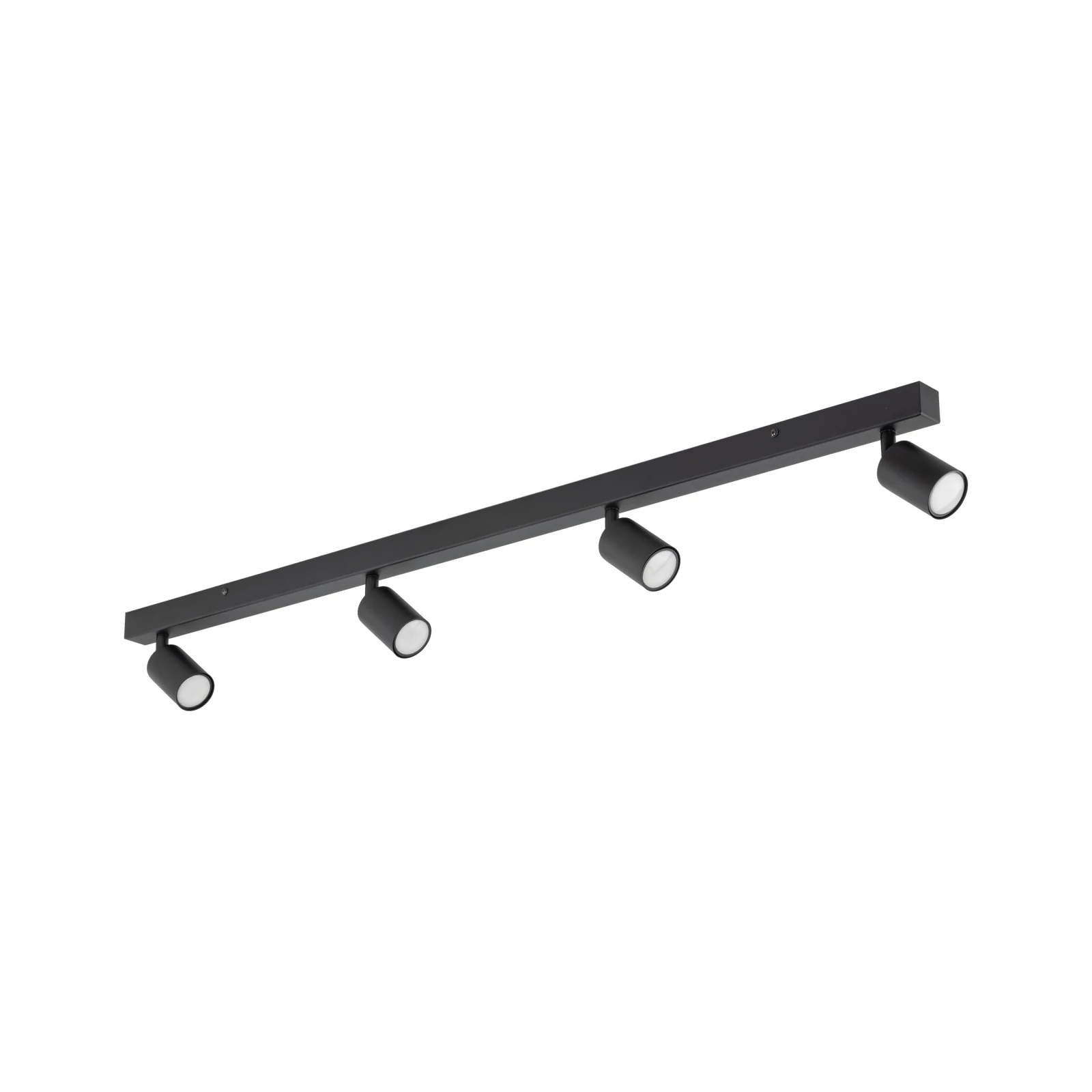 NEX ceiling light 4xGU10 – linear, black, adjustable