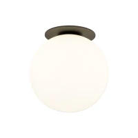 Wall light 1xG9 – round, black and white, recessed - Image 3