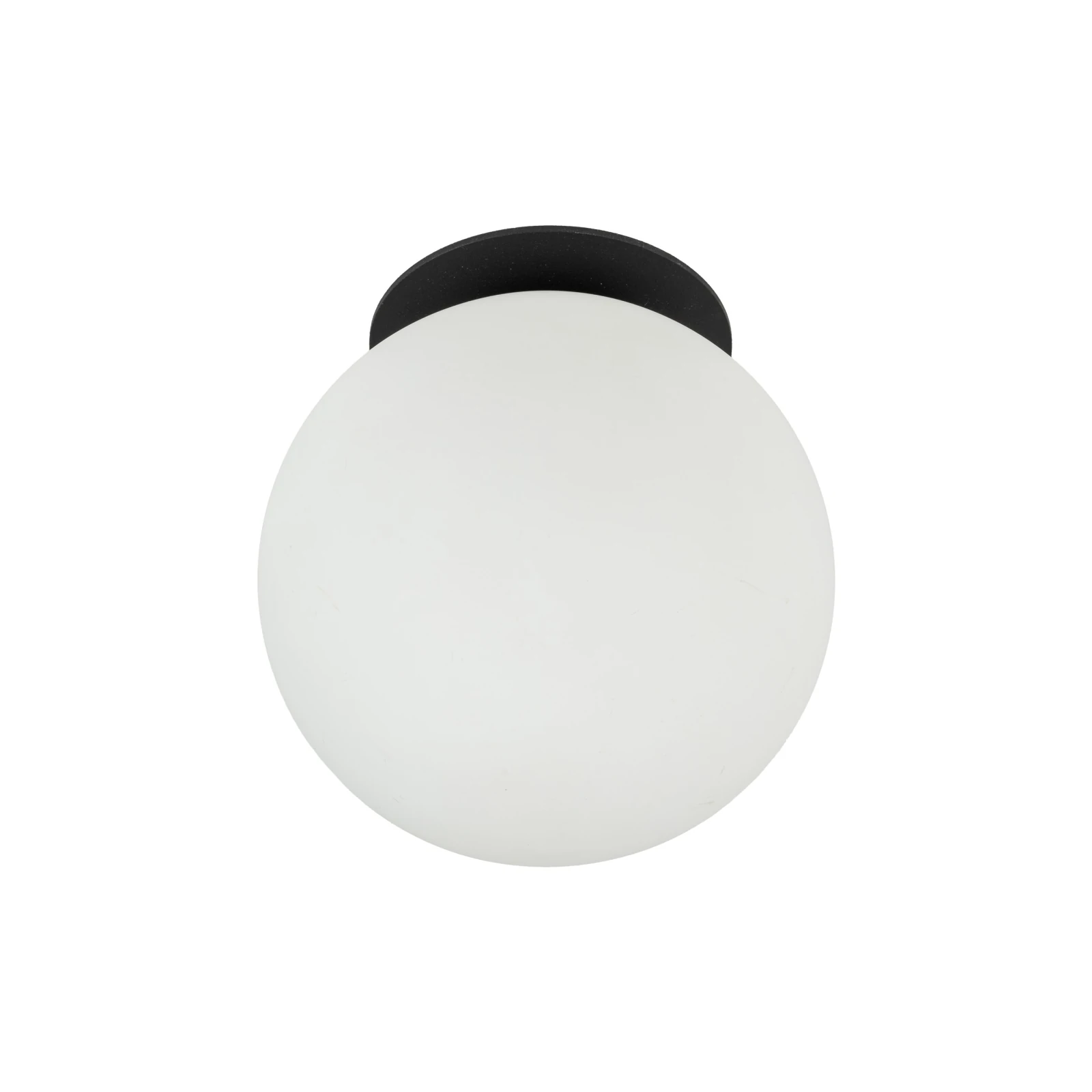 Wall light 1xG9 – round, black and white, recessed