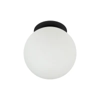 Wall light 1xG9 – round, black and white, recessed - Image 4