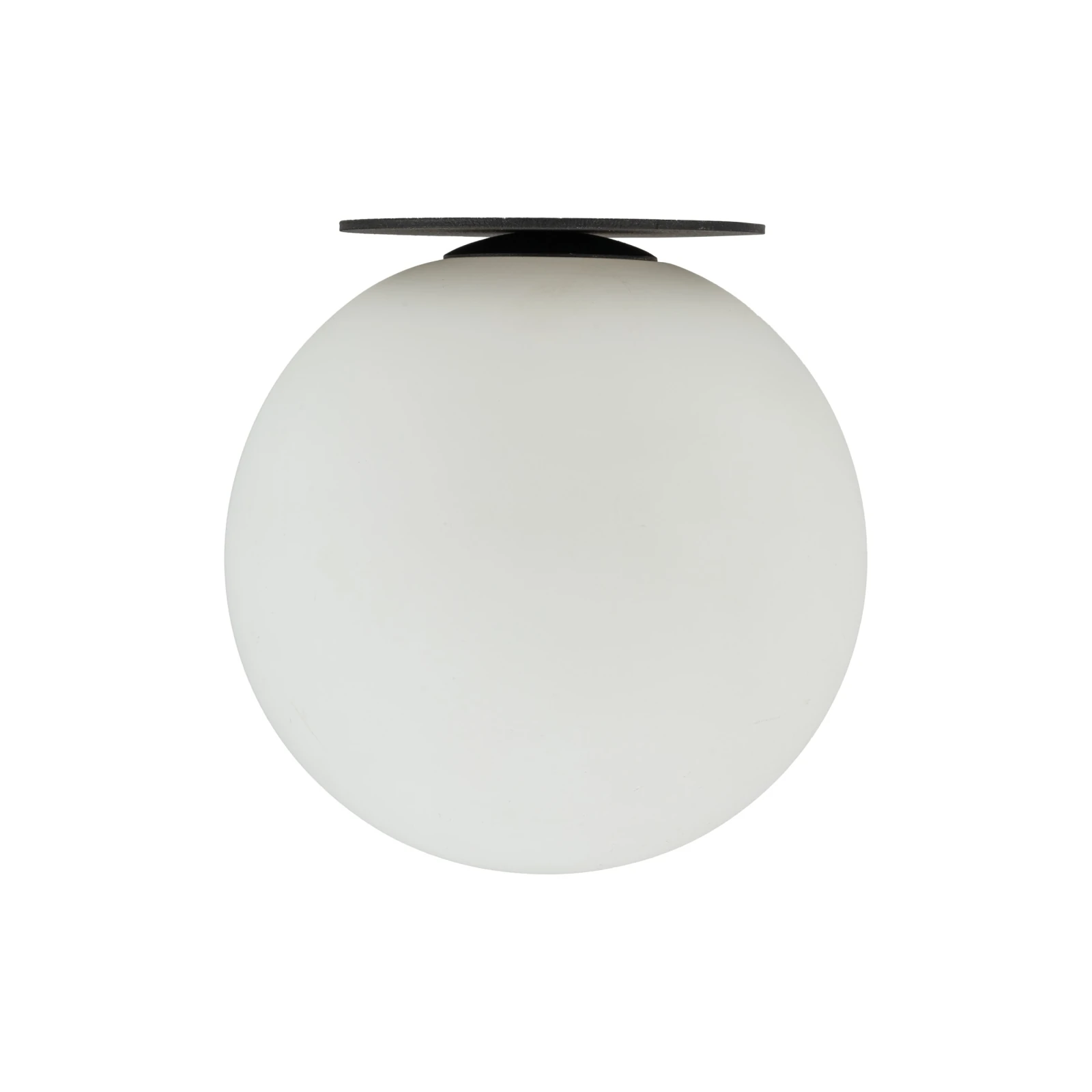 Wall light 1xG9 – round, black and white, recessed