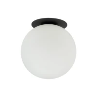 Wall light 1xG9 – round, black and white, recessed - Image 2