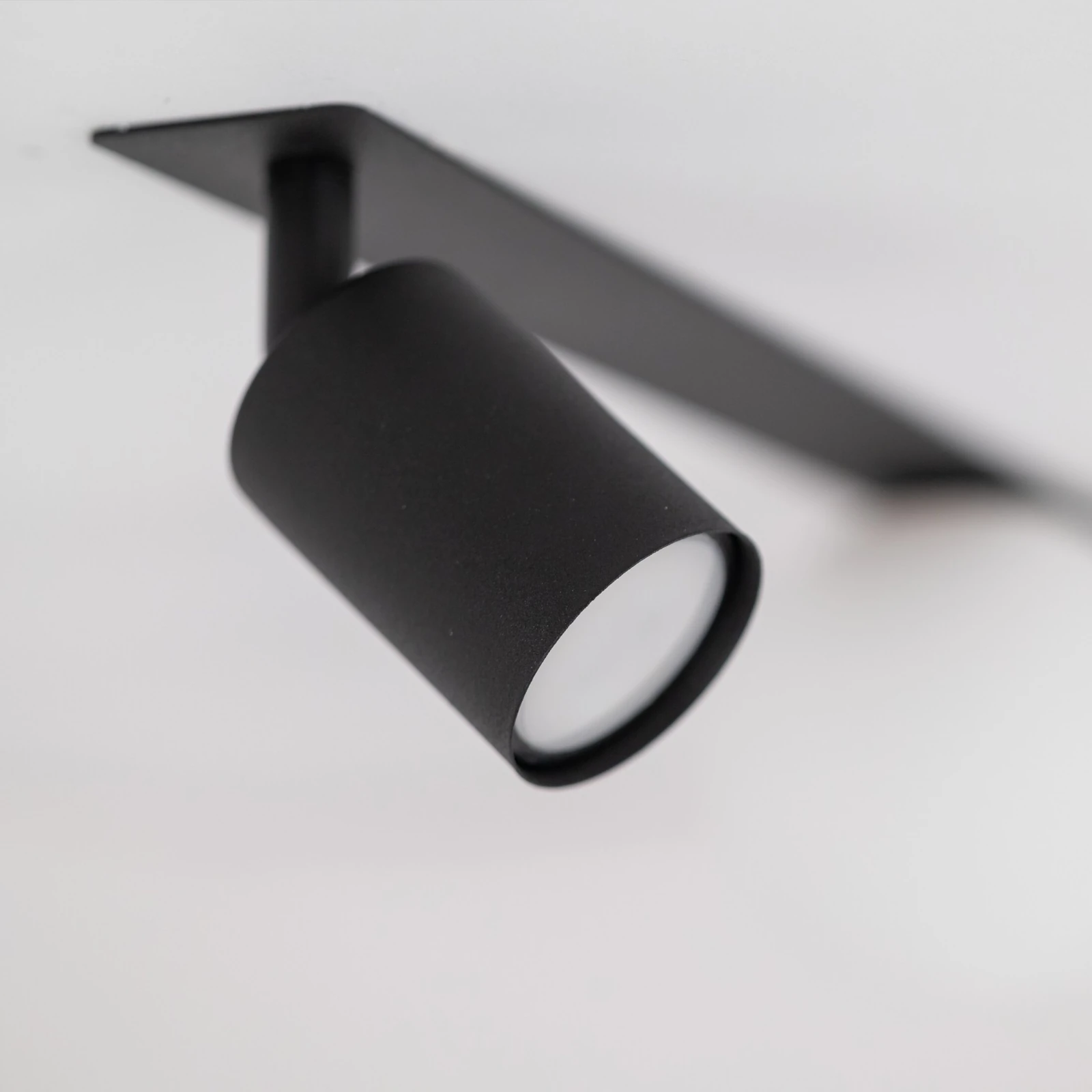 Ceiling light 3xGU10/G9 – linear, black and white, 57 cm