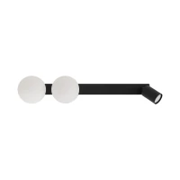 Ceiling light 3xGU10/G9 – linear, black and white, 57 cm - Image 4