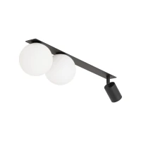 Ceiling light 3xGU10/G9 – linear, black and white, 57 cm - Image 7