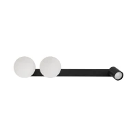Ceiling light 3xGU10/G9 – linear, black and white, 57 cm - Image 9