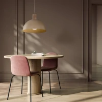 Pakabinamas šviestuvas OSLO, E27, smėlio spalvos - Nuotrauka 1