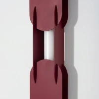 Sieninis šviestuvas 91 cm – linijinis, bordo, DALI valdymas - Nuotrauka 5