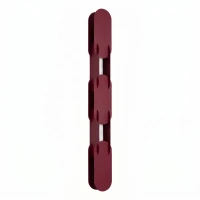 Sieninis šviestuvas 91 cm – linijinis, bordo, DALI valdymas - Nuotrauka 2