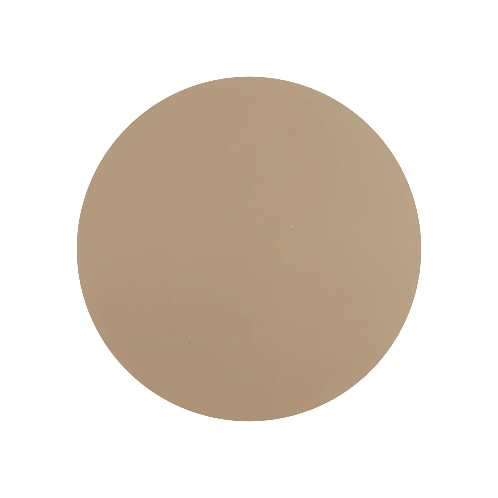 Wall light 30 cm – G9 round disc, beige finish