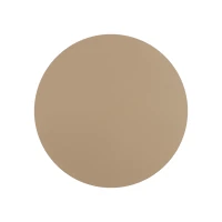 Wall light 30 cm – G9 round disc, beige finish - Image 2