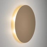 Wall light 40 cm – round, beige, decorative glow - Image 5