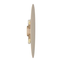 Wall light 40 cm – round, beige, decorative glow - Image 8