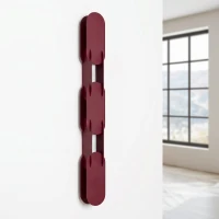 Wall lamp 91 cm – linear, burgundy, DALI dimmable - Image 3