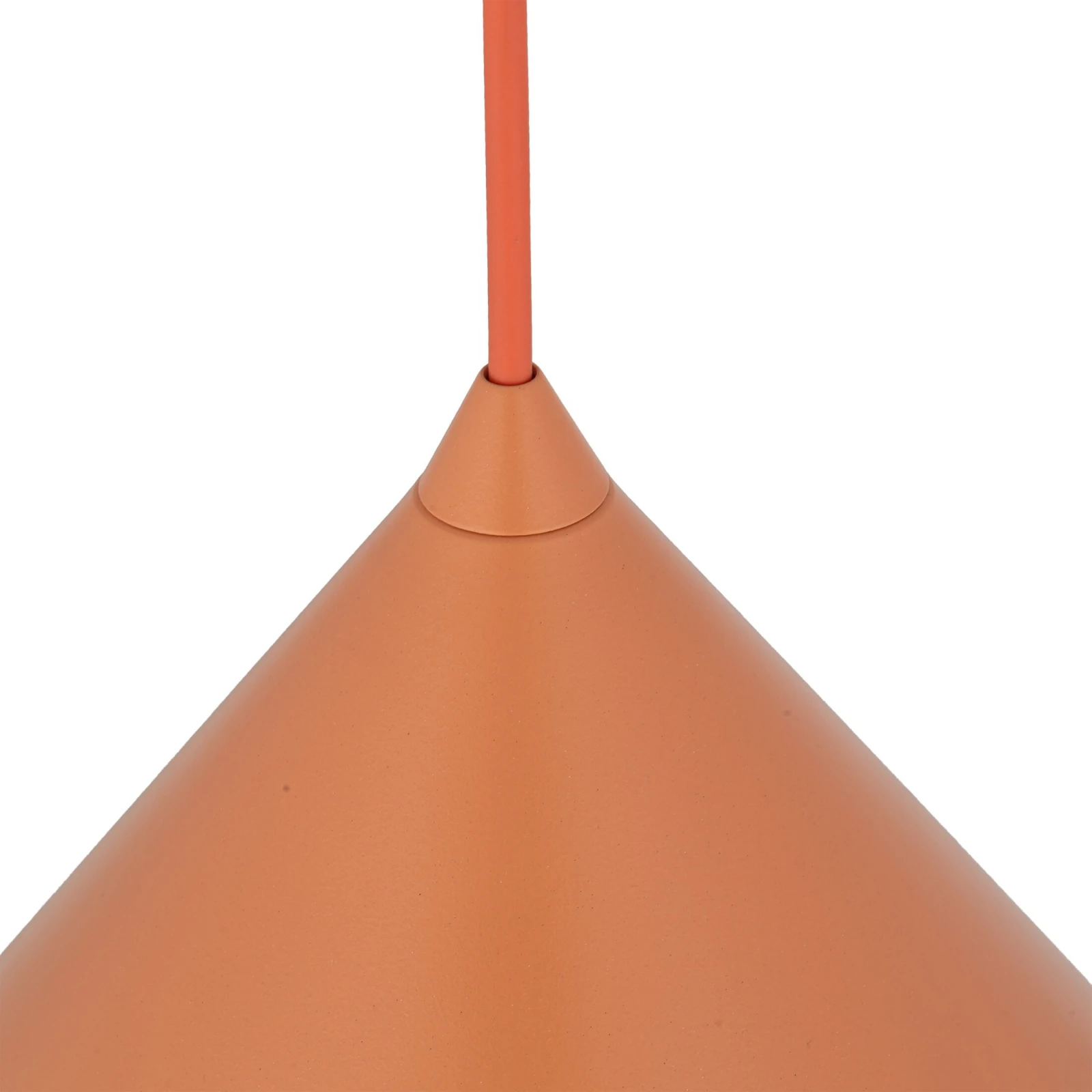 CONO S pendant light 15 W – cone shade, salmon beige, E27