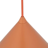 CONO S pendant light 15 W – cone shade, salmon beige, E27 - Image 3
