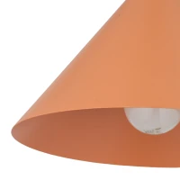 CONO S pendant light 15 W – cone shade, salmon beige, E27 - Image 5