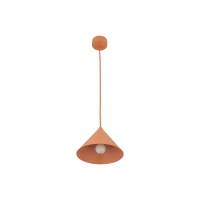 CONO S pendant light 15 W – cone shade, salmon beige, E27 - Image 8