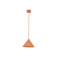 CONO S pendant light 15 W – cone shade, salmon beige, E27 - Image 2