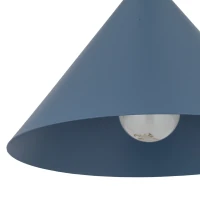 Pakabinamas šviestuvas CONO S E27, 15 W, tamsiai mėlynas - Nuotrauka 5