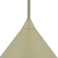 Pendant light S – conical, pistachio, E27 - Image 3