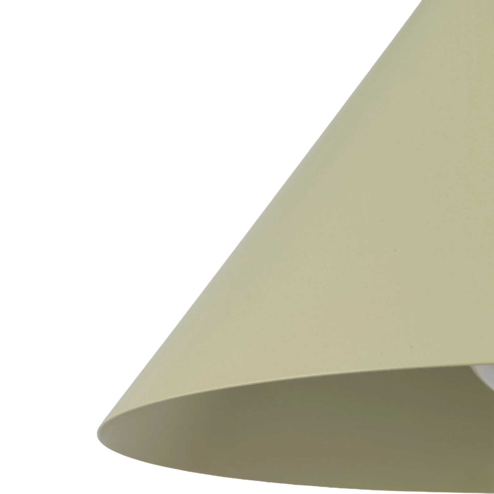 Pendant light S – conical, pistachio, E27