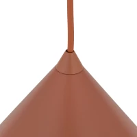 CONO pakabinamas šviestuvas 15W, oranžinis, E27 - Nuotrauka 4