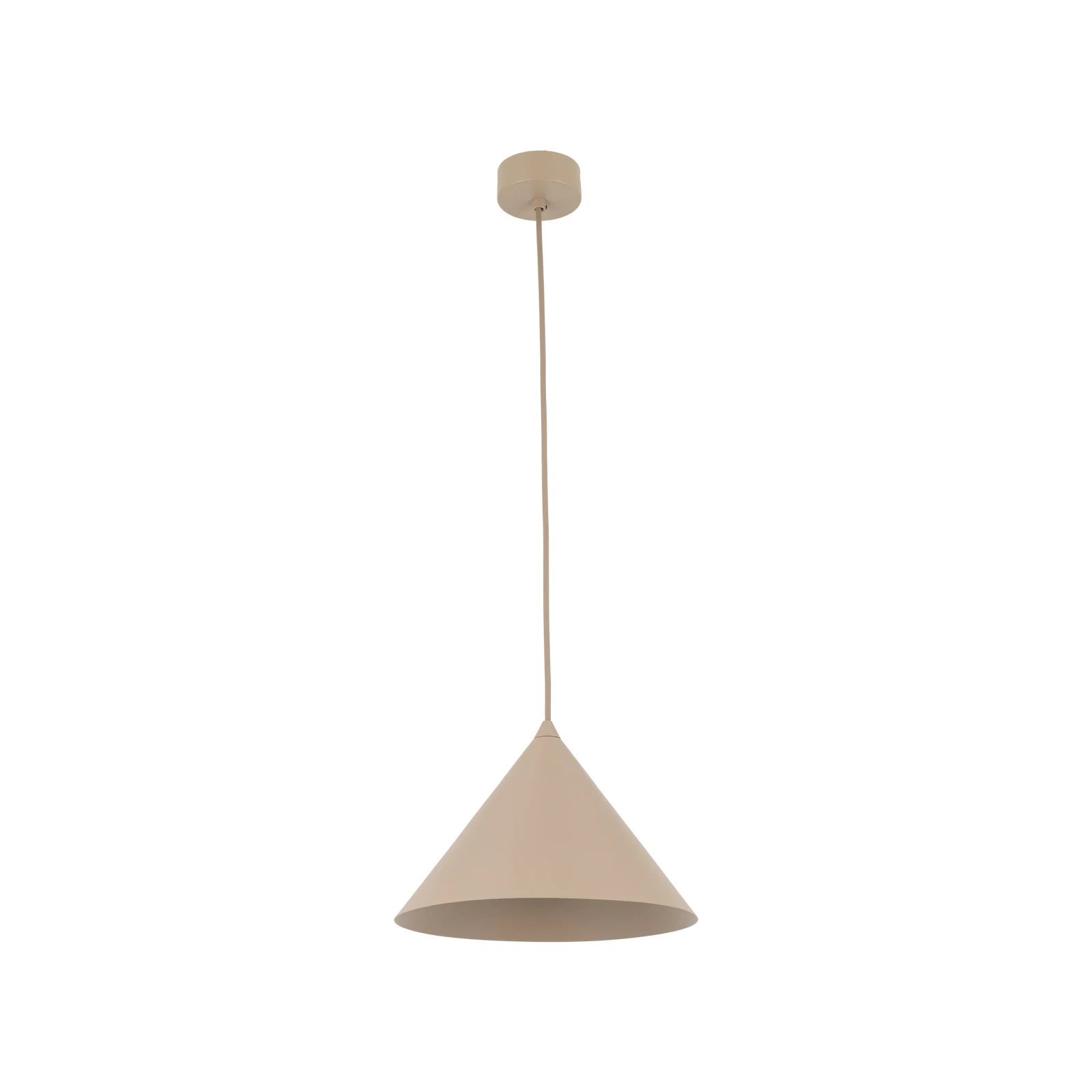 Pendant light M – cone shape, salmon, E27